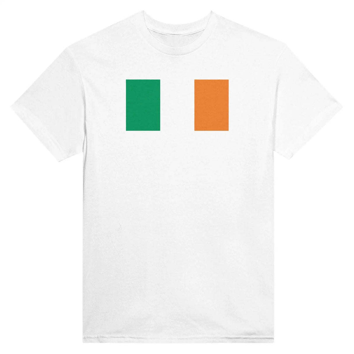 T-shirt irlande brodé coton mélangé couleurs patriotiques