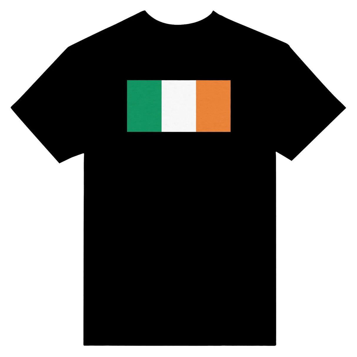 T-shirt irlande brodé coton mélangé couleurs patriotiques