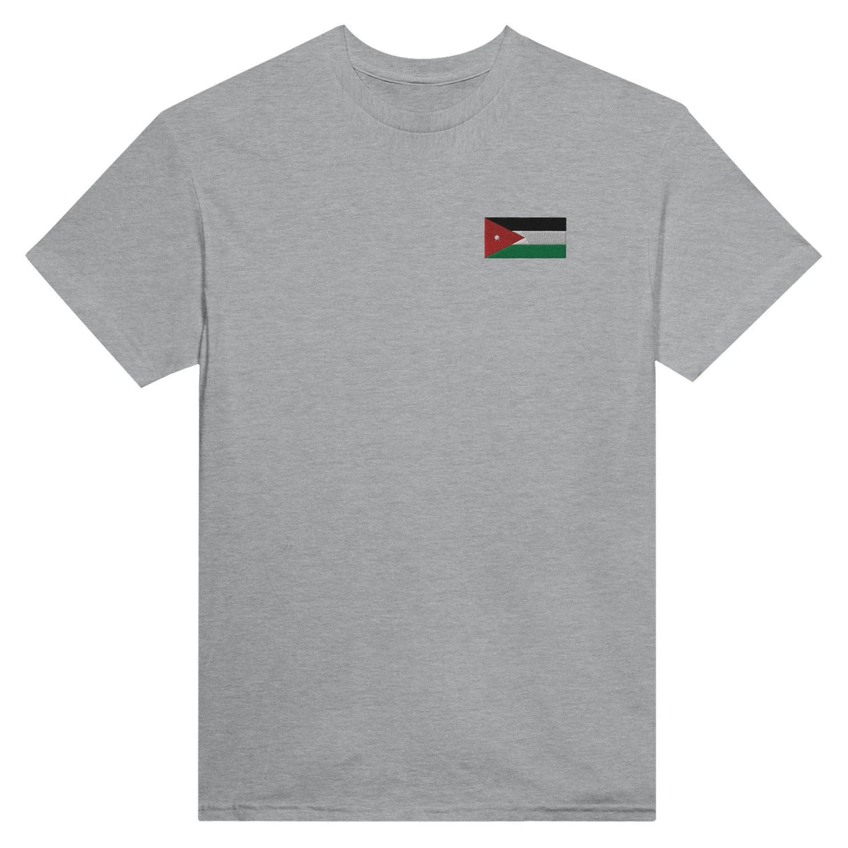 T-shirt jordanie coton mélangé broderie couleur élégante