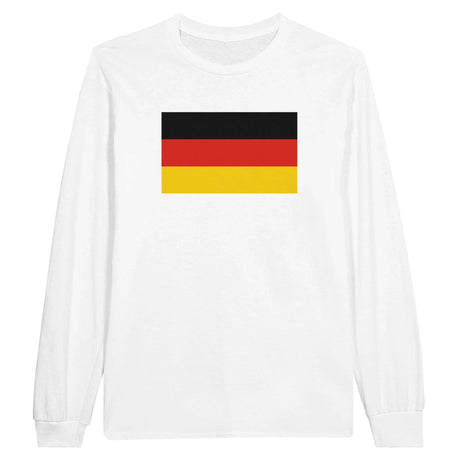 T-shirt manches longues allemagne coton mélangé imprimé