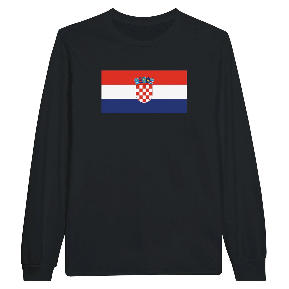 T-shirt manches longues croatie coton mélangé douceur exceptionnelle