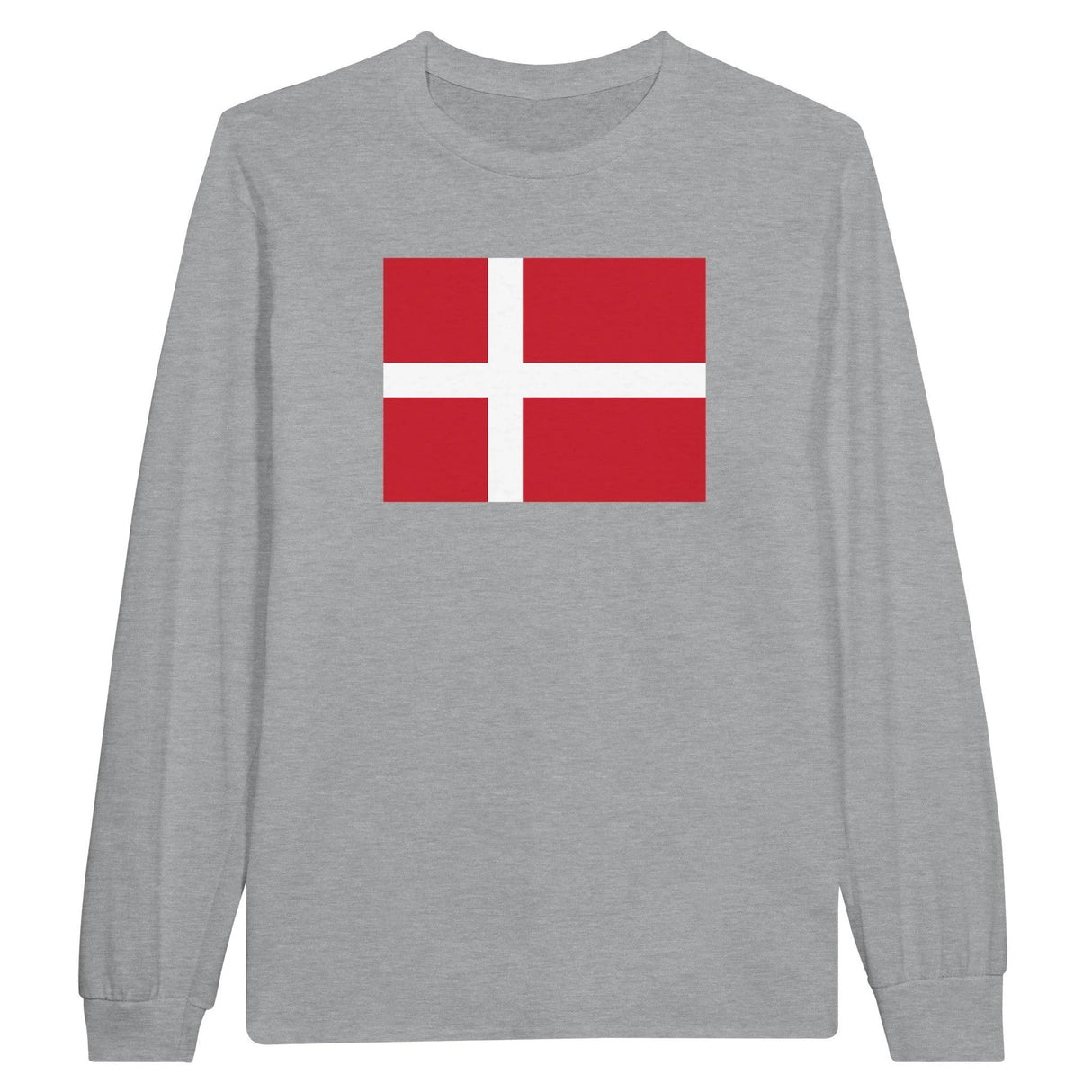 T-shirt manches longues danemark coton mélangé douceur