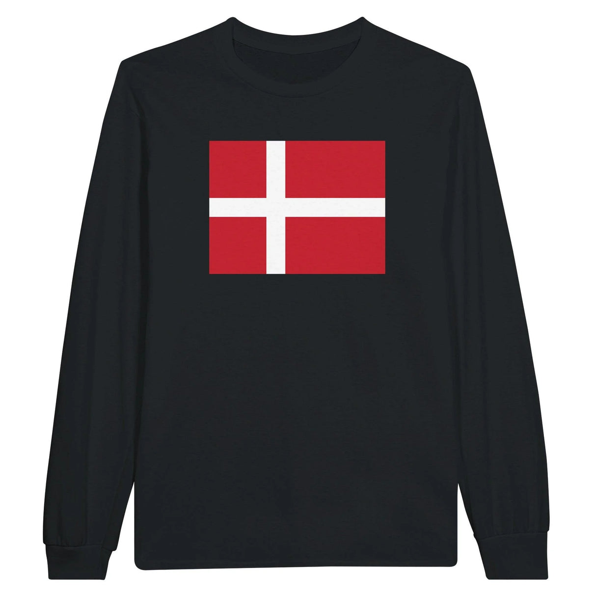 T-shirt manches longues danemark coton mélangé douceur