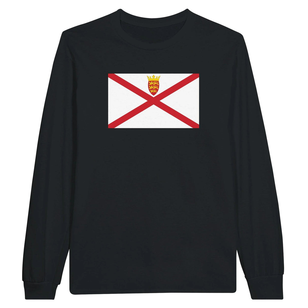 T-shirt manches longues drapeau jersey coton douceur exceptionnelle