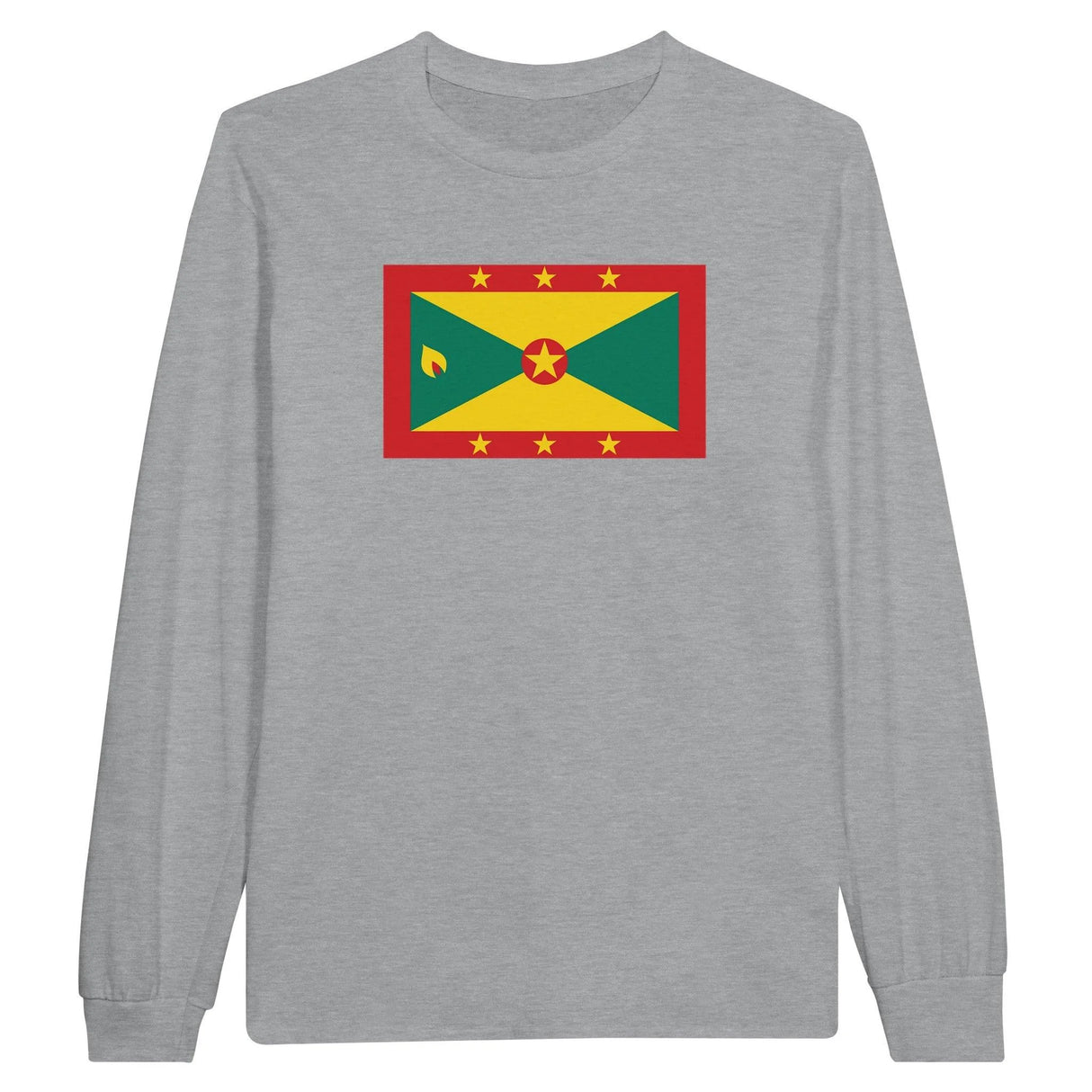 T-shirt manches longues grenade coton mélangé douceur exceptionnelle