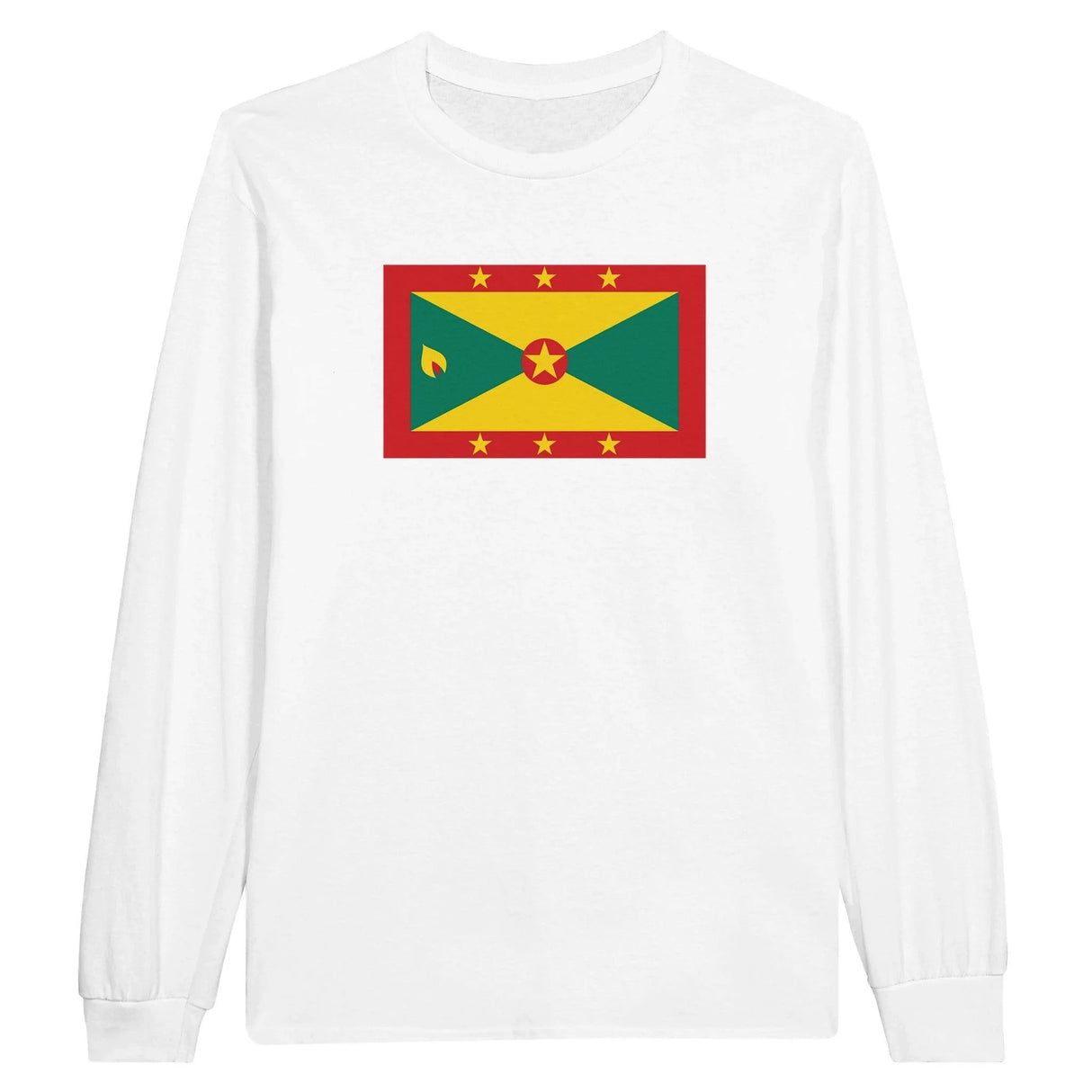 T-shirt manches longues grenade coton mélangé douceur exceptionnelle