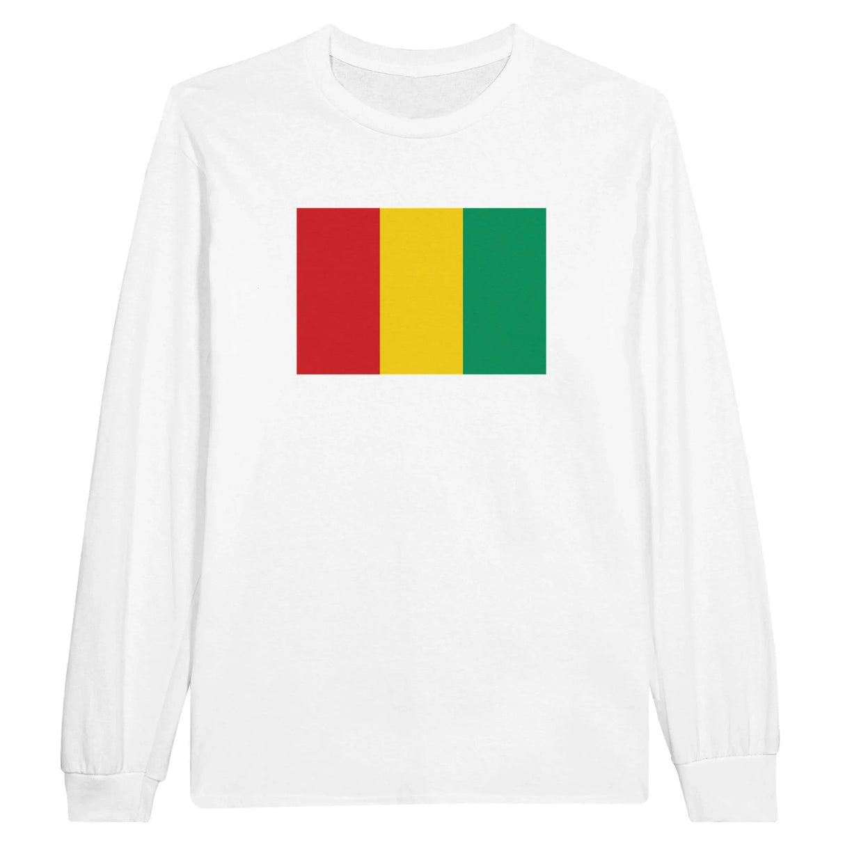 T-shirt manches longues guinée coton mélangé douceur exceptionnelle