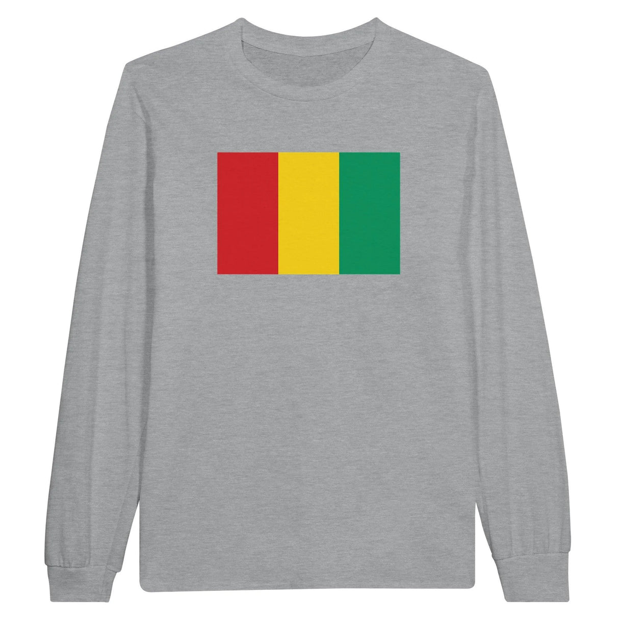 T-shirt manches longues guinée coton mélangé douceur exceptionnelle
