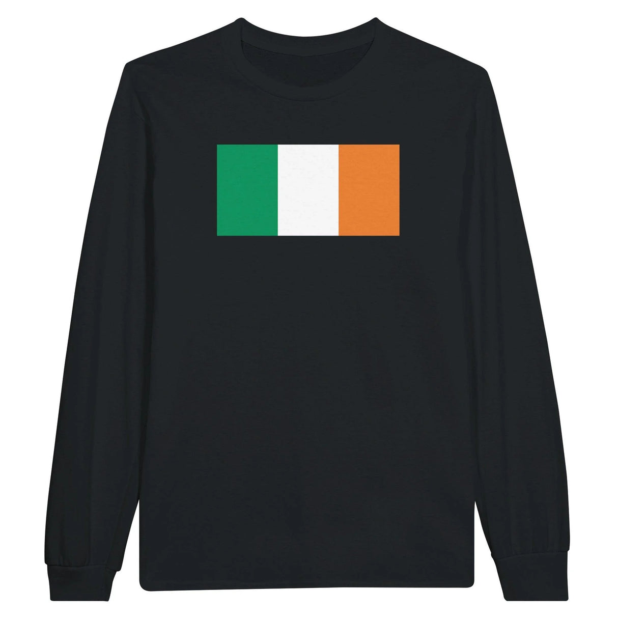 T-shirt manches longues irlande coton mélangé imprimé doux