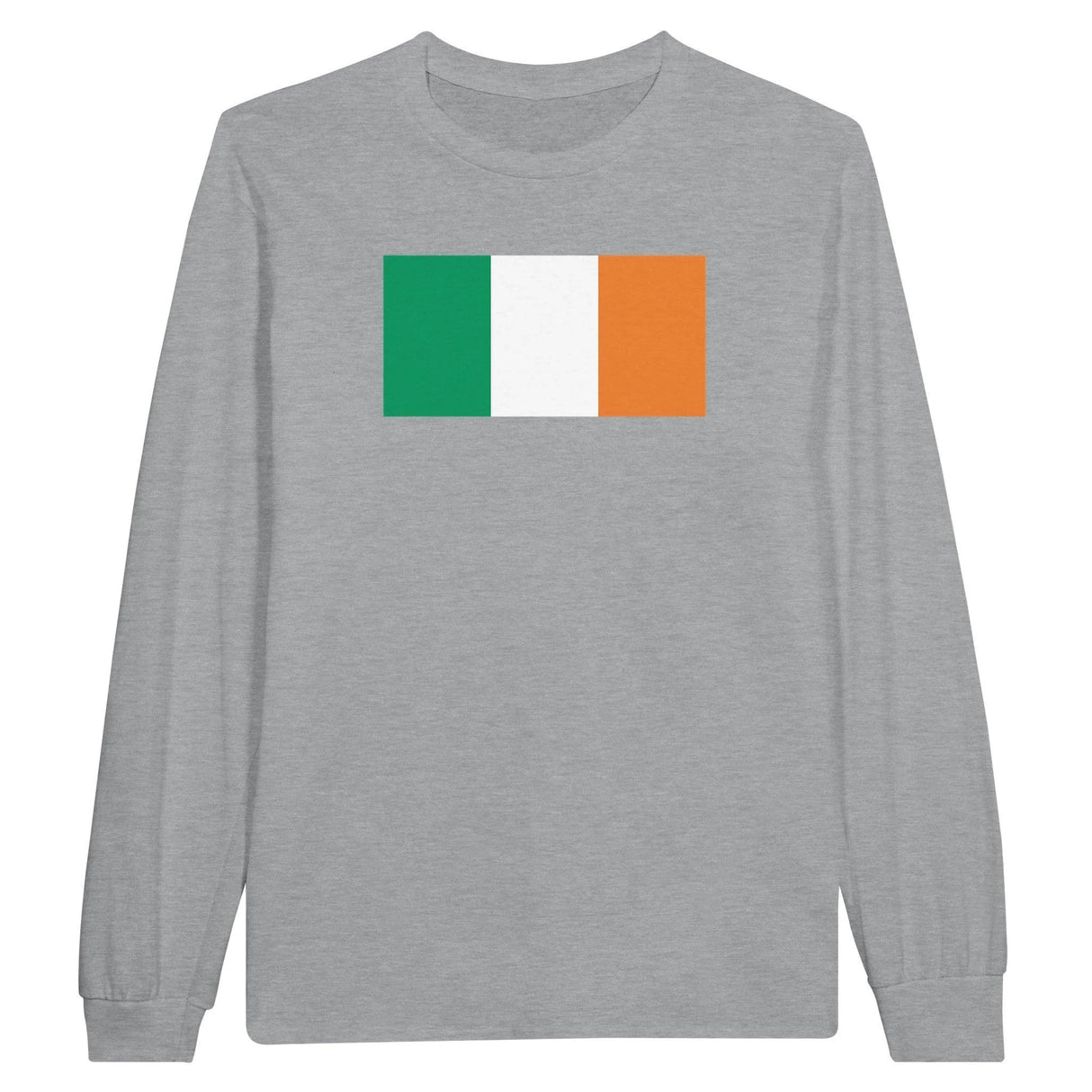 T-shirt manches longues irlande coton mélangé imprimé doux