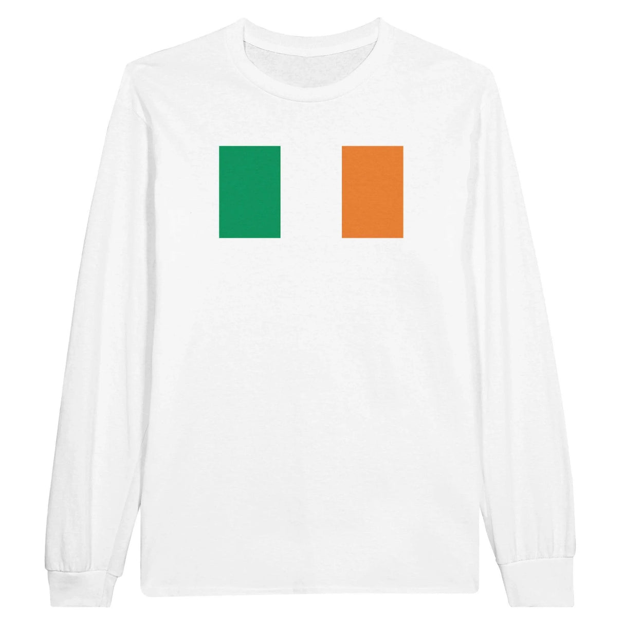 T-shirt manches longues irlande coton mélangé imprimé doux