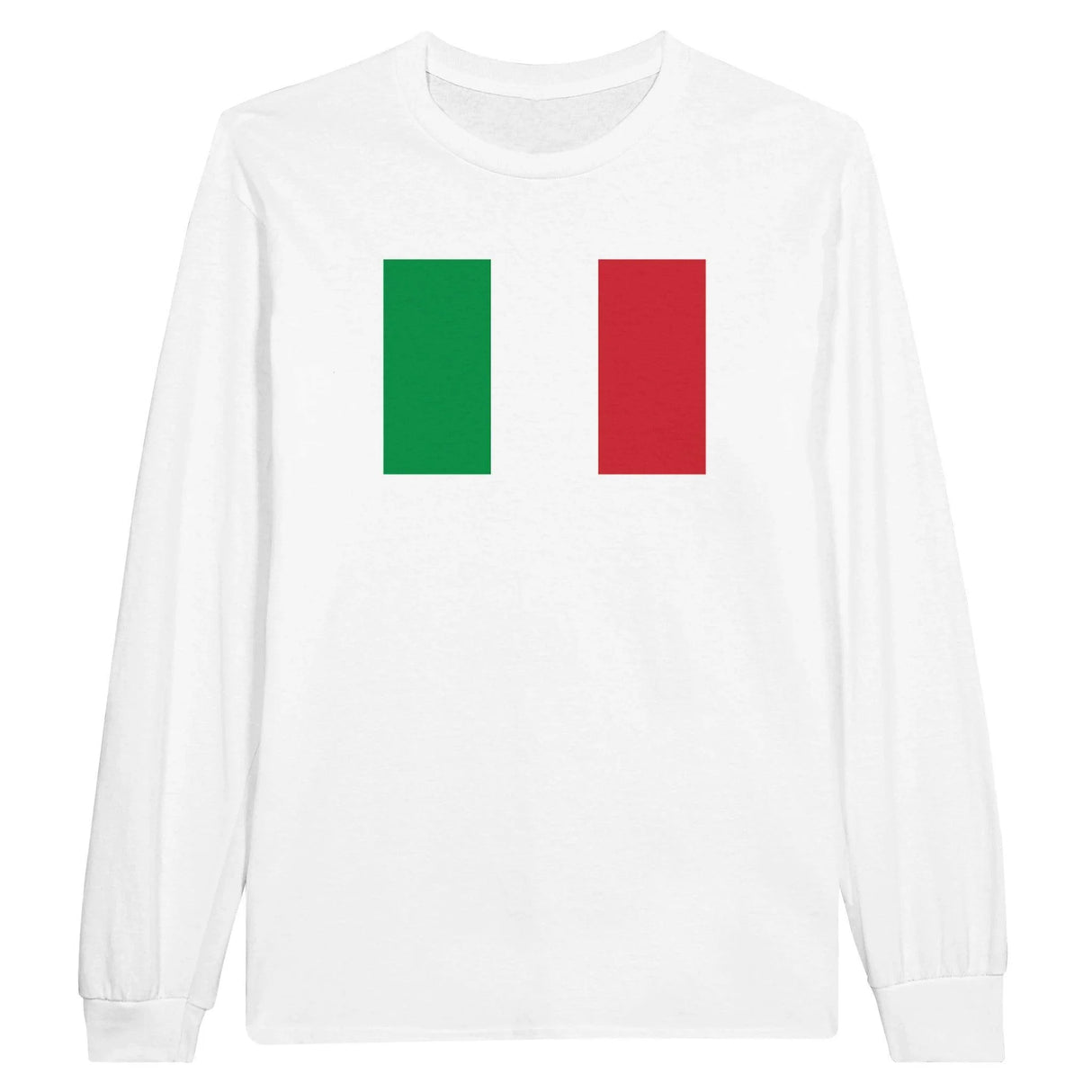 T-shirt manches longues italie coton mélangé douceur exceptionnelle