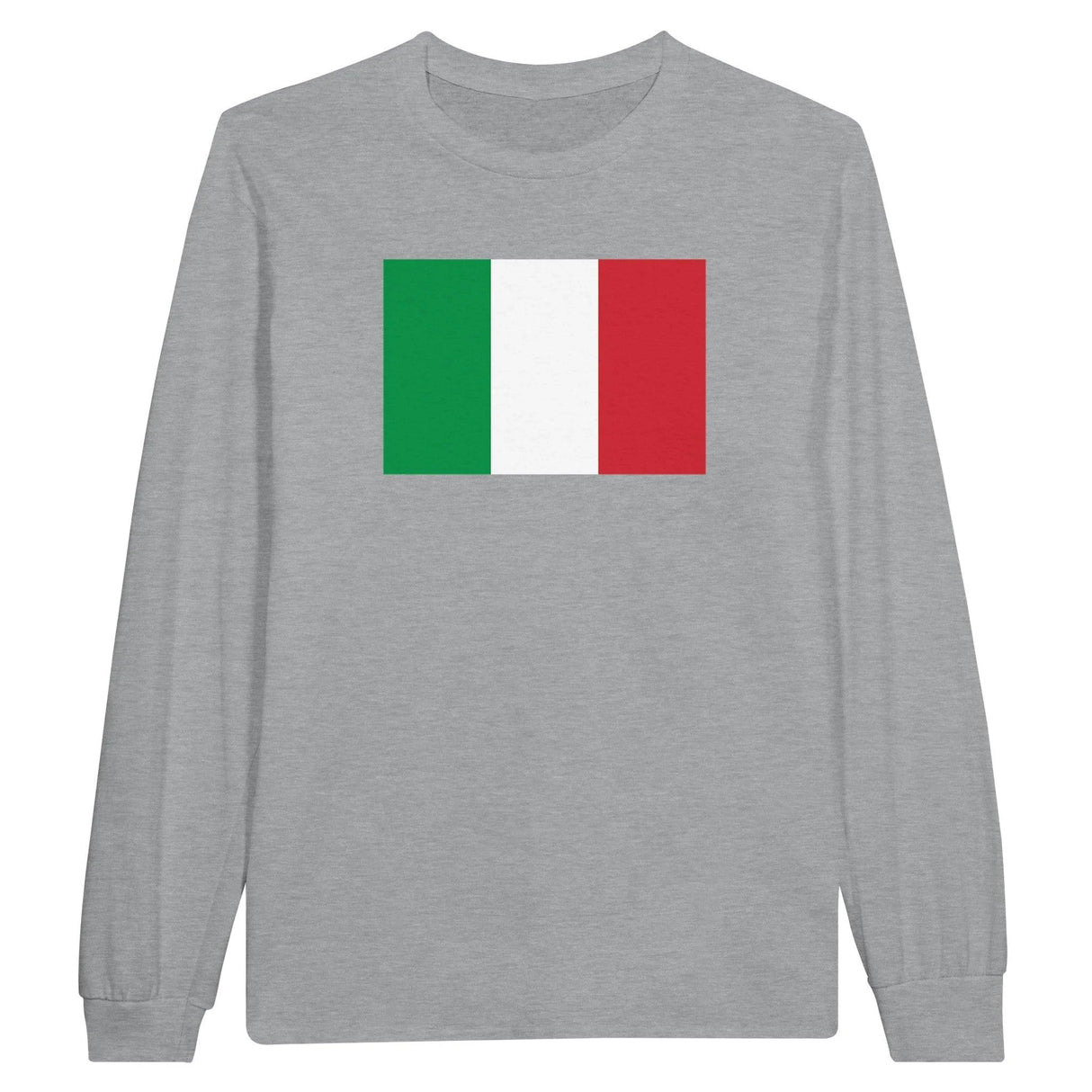 T-shirt manches longues italie coton mélangé douceur exceptionnelle