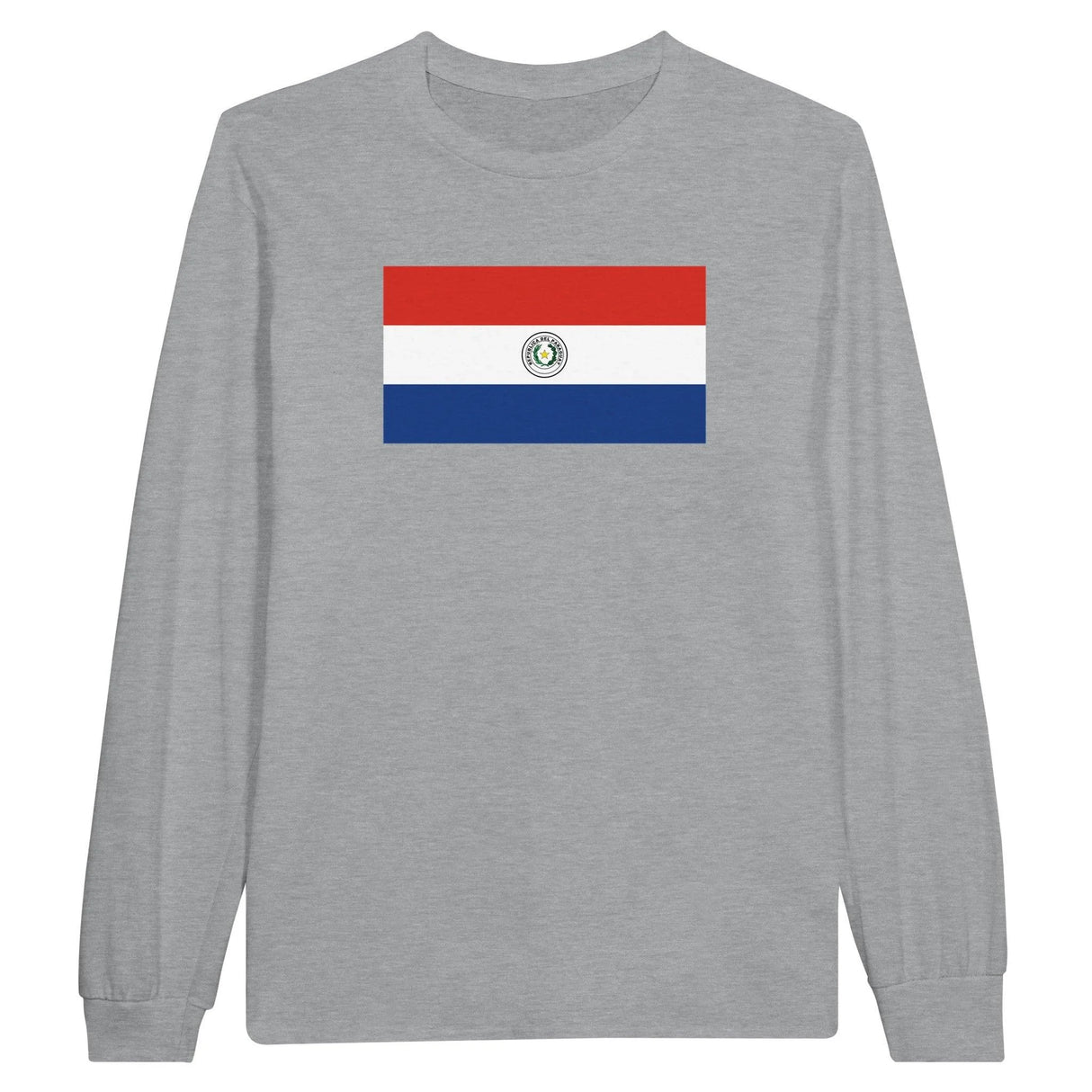 T-shirt manches longues paraguay coton mélangé imprimé doux