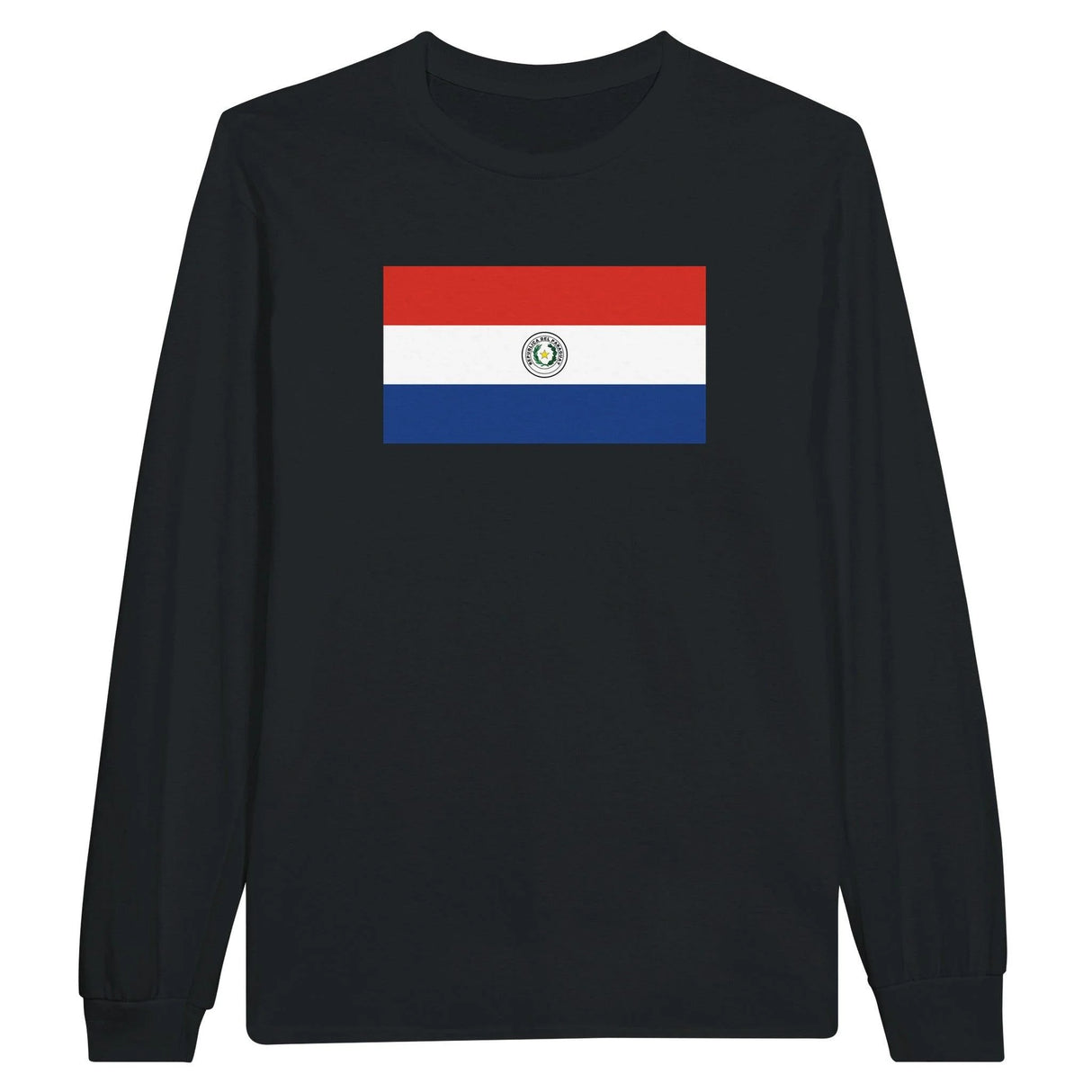 T-shirt manches longues paraguay coton mélangé imprimé doux