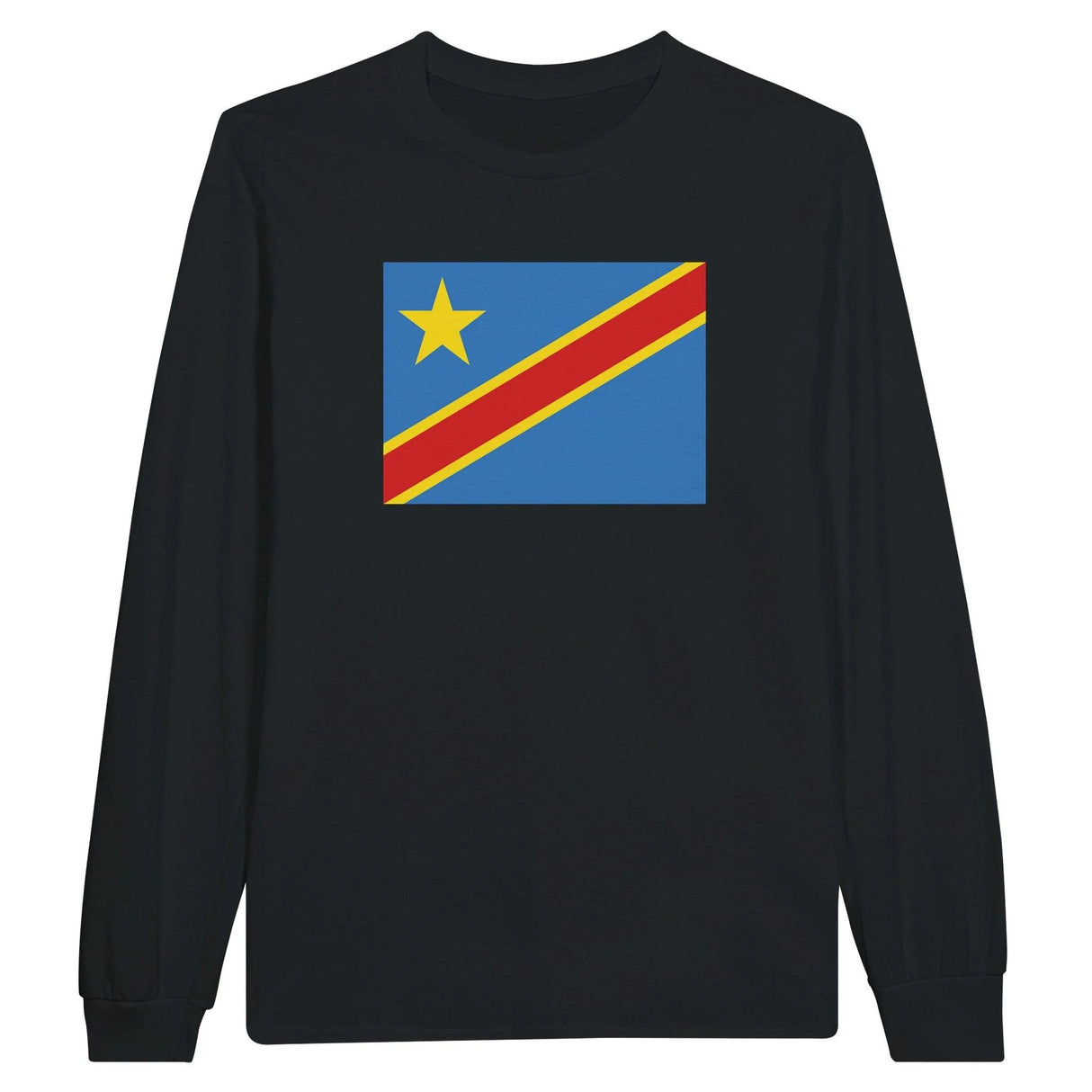 T-shirt manches longues république démocratique congo coton