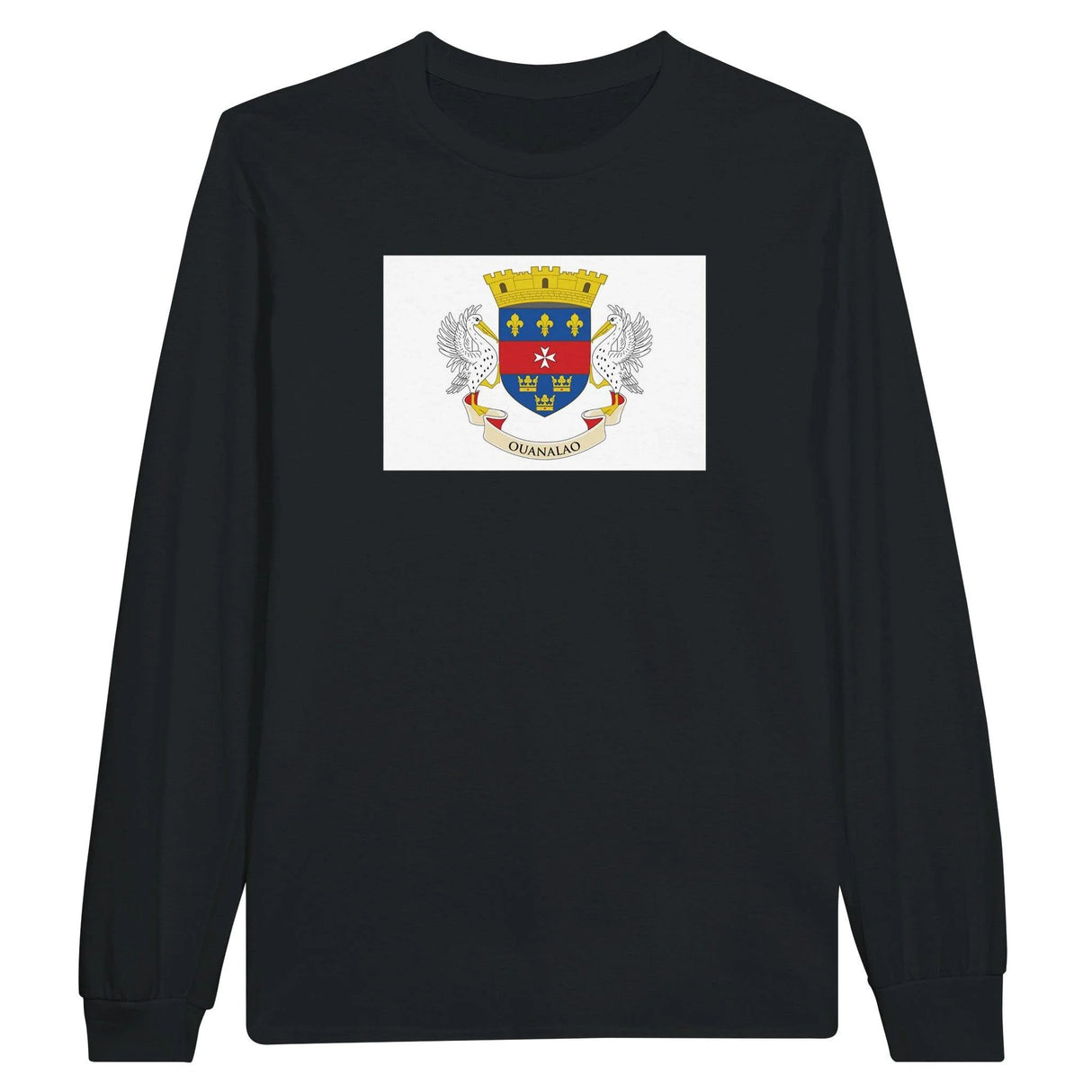 T-shirt manches longues saint-barthélemy coton mélangé