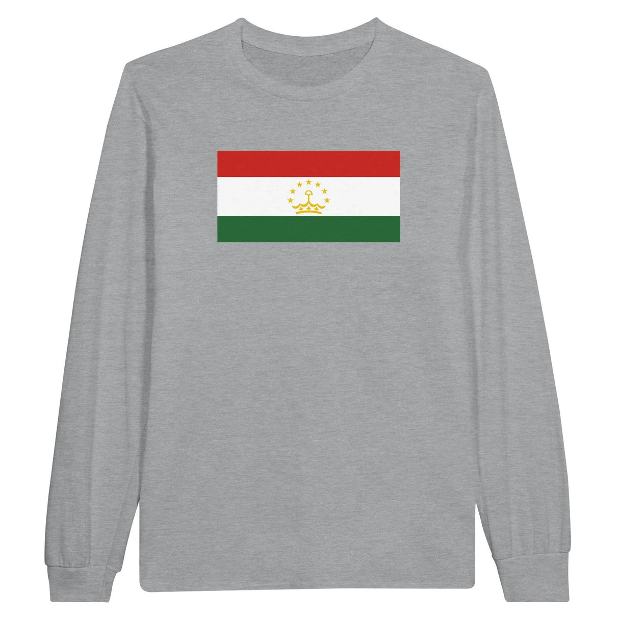 T-shirt manches longues tadjikistan coton douceur exceptionnelle