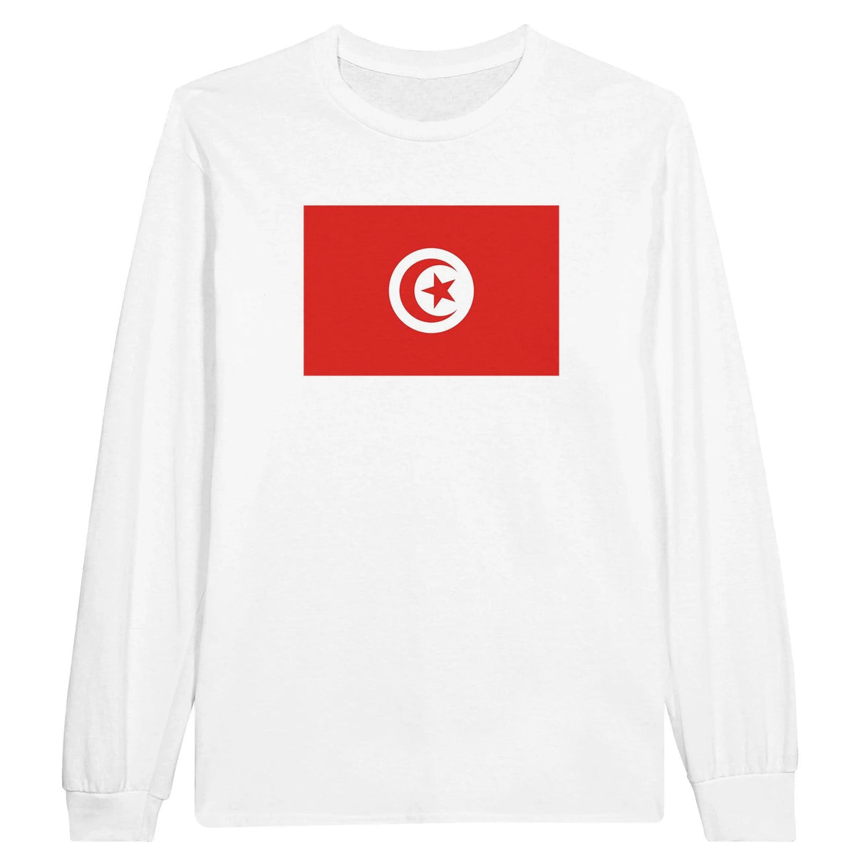 T-shirt manches longues tunisie couleur coton mélangé doux