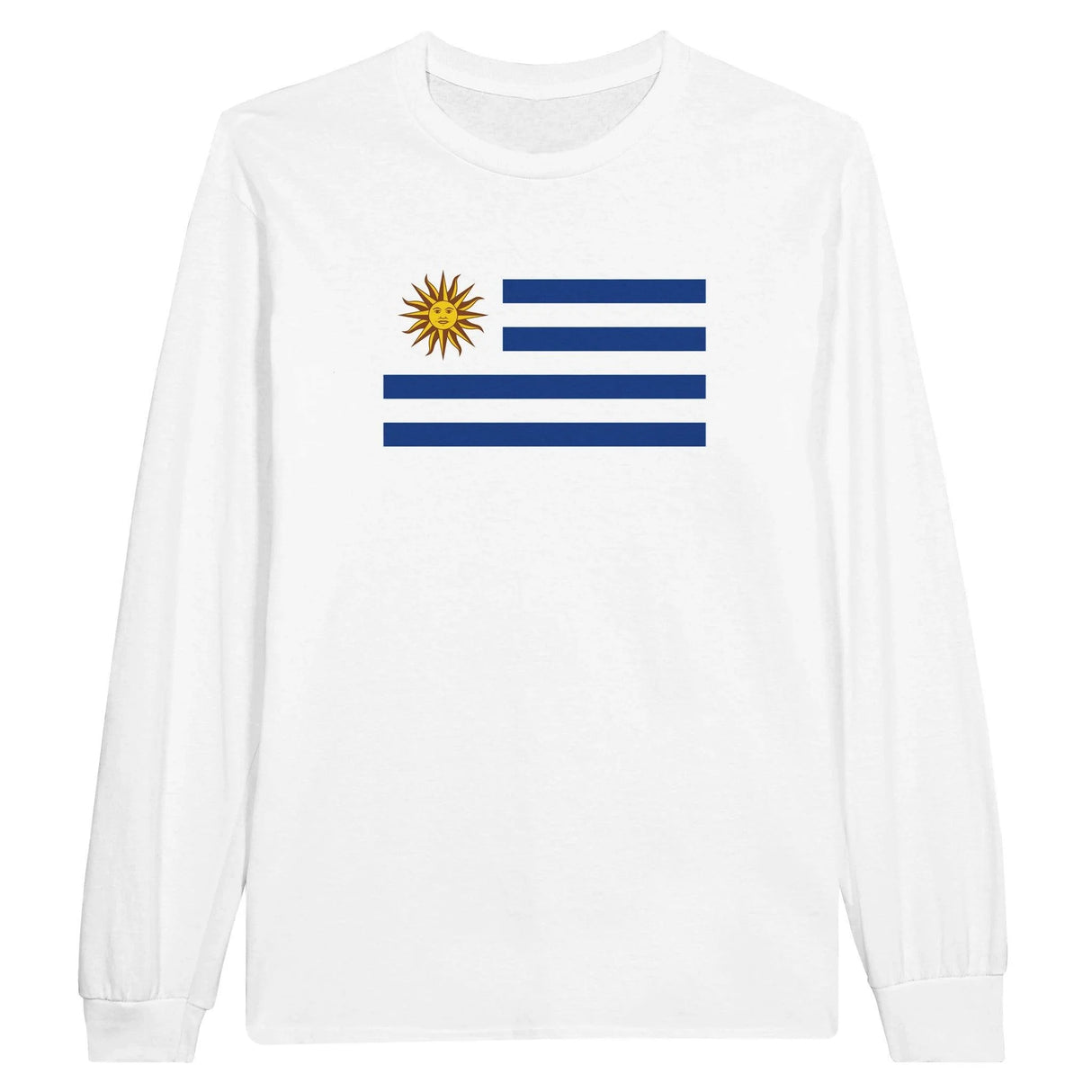 T-shirt manches longues uruguay coton mélangé imprimé doux