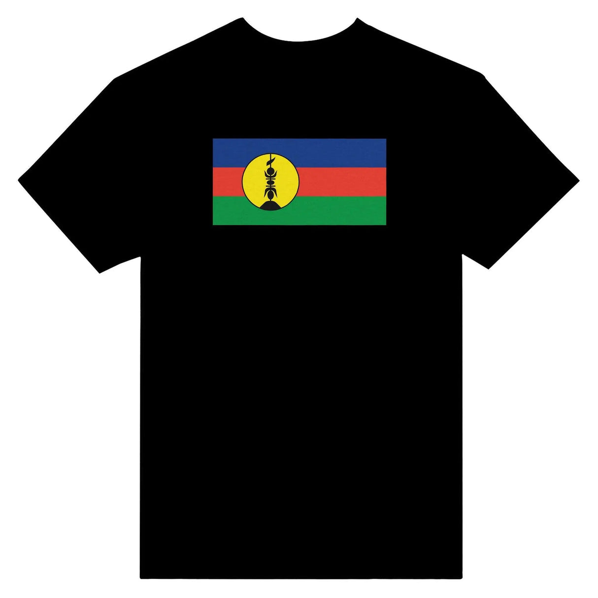 T-shirt nouvelle-calédonie brodé coton mélangé manches longues