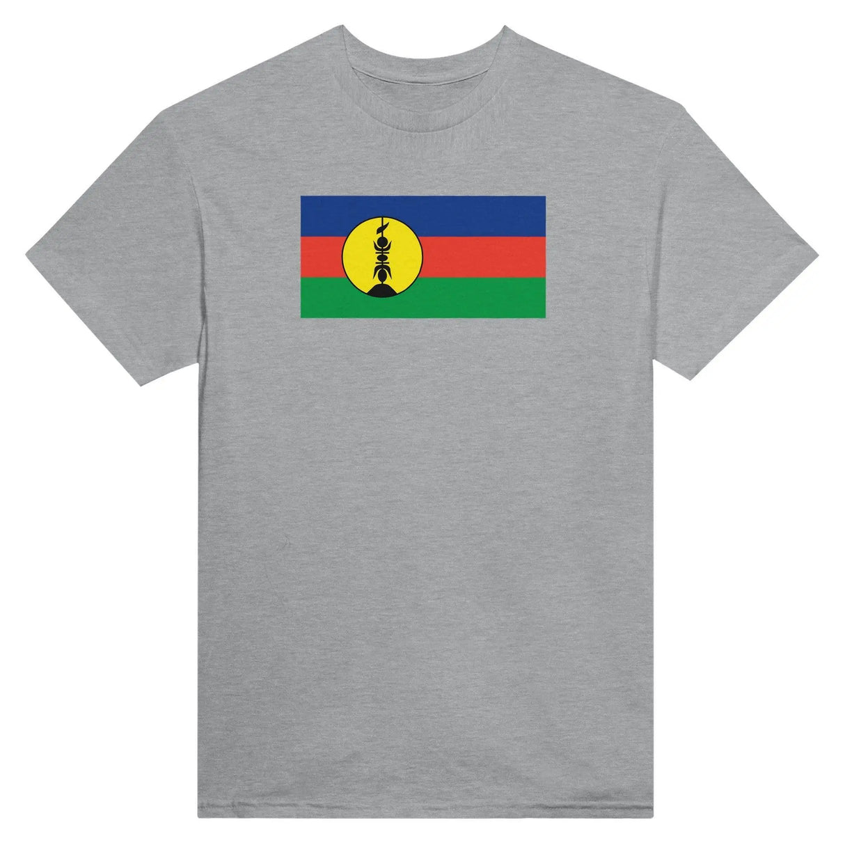 T-shirt nouvelle-calédonie brodé coton mélangé manches longues
