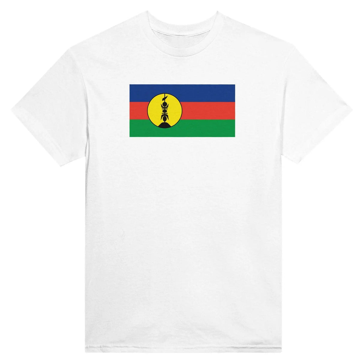 T-shirt nouvelle-calédonie brodé coton mélangé manches longues
