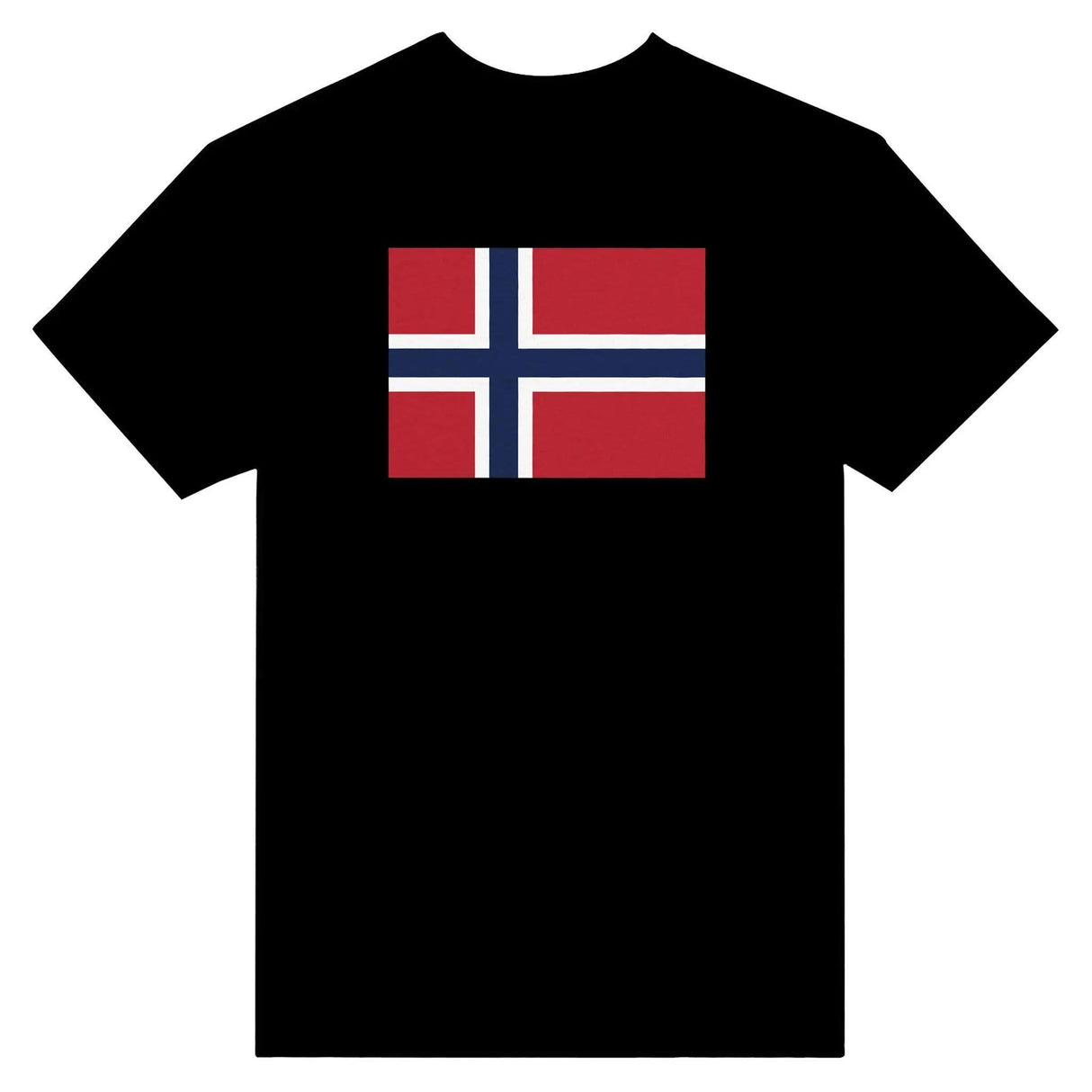T-shirt svalbard jan mayen brodé coton mélangé élégant