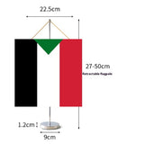 Fanion Table Drapeau Soudan en Polyester