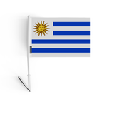 Drapeau adhésif de l'Uruguay