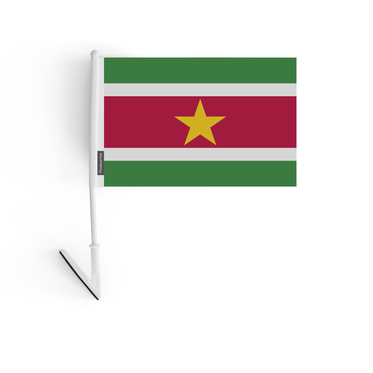 Drapeau adhésif du Suriname