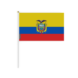 Mini Flag of Ecuador in various sizes 100% polyester