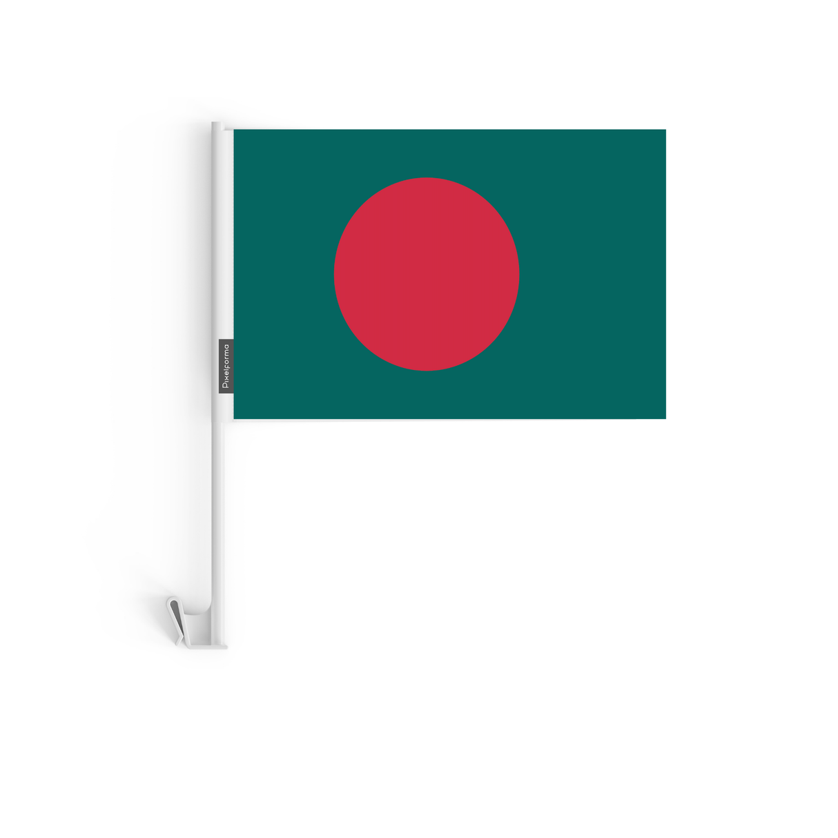 Drapeau voiture du Bangladesh en polyester