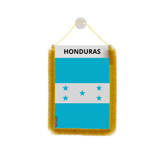 Banderín de coche con bandera de Honduras