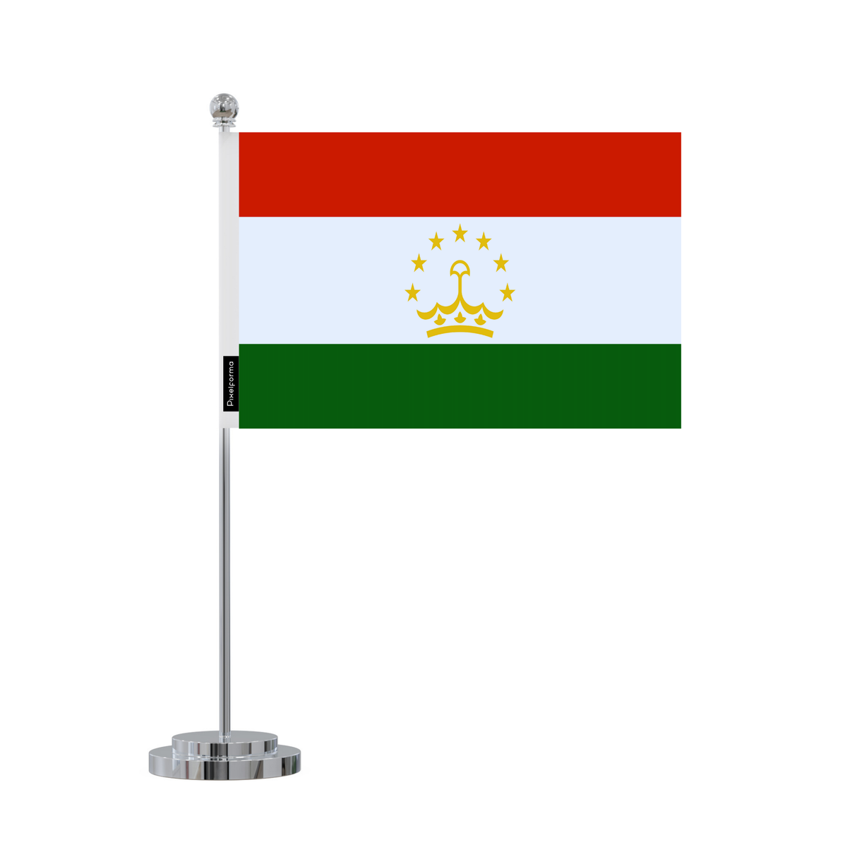 Tajikistan office flag 