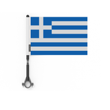 Drapeau de vélo de la Grèce en polyester