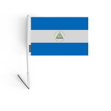 Drapeau adhésif du Nicaragua