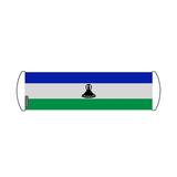 Scrolling Banner Flag of Lesotho 