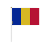 Mini Flag of Romania in various sizes 100% polyester