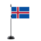 Iceland Table Flag 