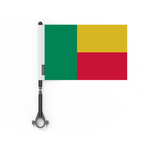 Drapeau de vélo du Bénin en polyester