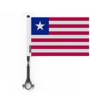 Drapeau de vélo du Liberia en polyester