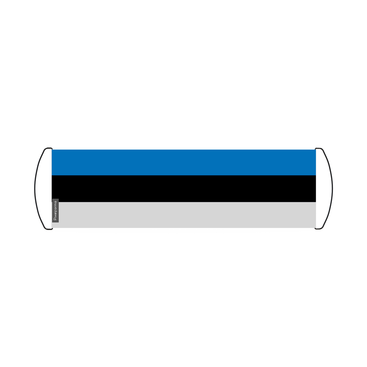 Banner de desplazamiento de bandera de Estonia 