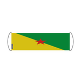 Guyana Flag Scroll Banner