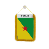 Fanion Voiture Drapeau Guyane