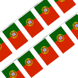 Guirnalda Bandera Portugal en varios tamaños