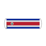 Banner de desplazamiento de bandera de Costa Rica 