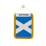 Scotland Flag Car Pennant