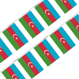 Guirlande Drapeau Azerbaïdjan en Polyester