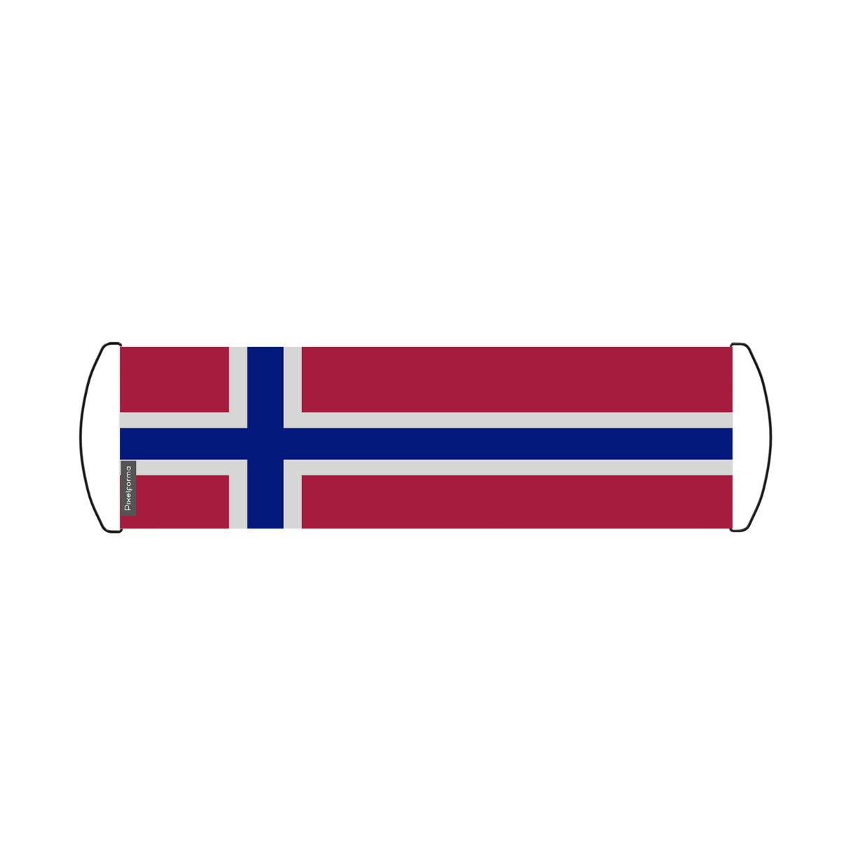 Bandera de Svalbard y pancarta de desplazamiento de Jan Mayen 